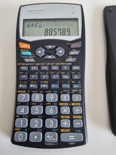 Zdjęcie oferty: Kalkulator Sharp EL-531WH Naukowy sin tan biuro ma