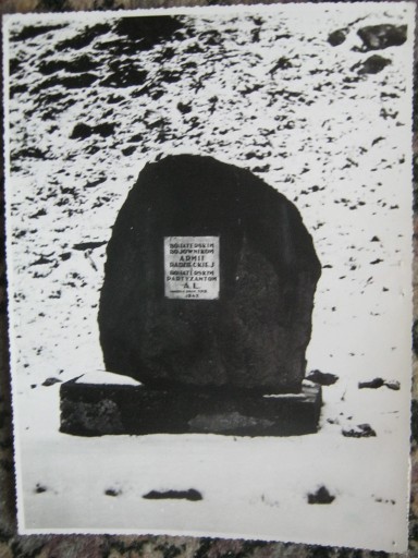 Zdjęcie oferty: Dubie Rudawa Krzeszowice pomnik partyzantów 1969 r