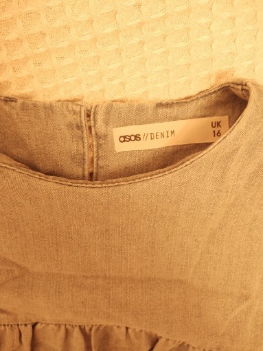 Zdjęcie oferty: Ciążowa sukienka marki ASOS r. Uniwersalny jeans