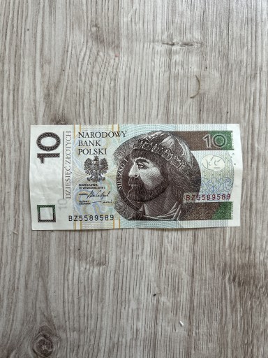 Zdjęcie oferty: Banknot 10zl unikalny kolekcjonerski. 