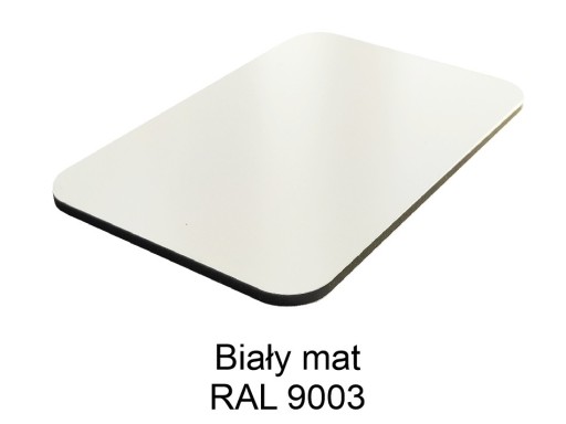Zdjęcie oferty: płyta kompozytowa dibond 3mm Biały mat RAL9003
