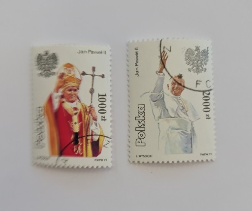 Zdjęcie oferty: 3186 -3187 IV wizyta papieża Jana Pawła II w Polsc