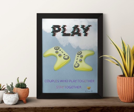 Zdjęcie oferty: Plakat Play