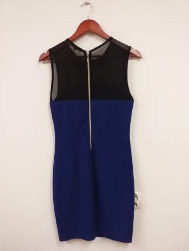 Zdjęcie oferty: Krótka sukienka granatowo - czarna
