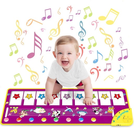 Zdjęcie oferty: Mata edukacyjna muzyczna dla dzieci 12 m+