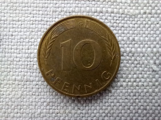 Zdjęcie oferty: Moneta 10 Pfennig z 1993r