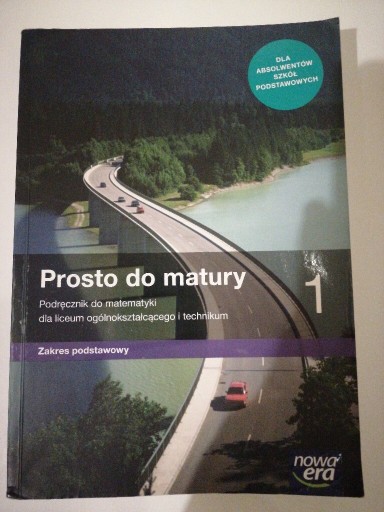 Zdjęcie oferty: Prosto do matury 1, podręcznik do matematyki