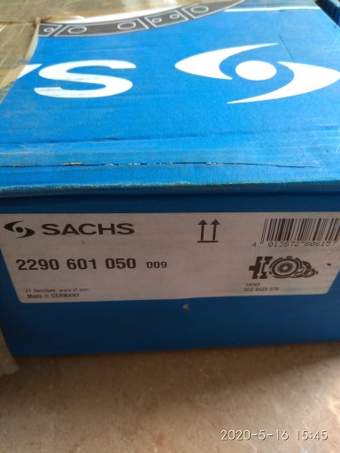 Zdjęcie oferty: ORYGINALNE SPRZĘGŁO + DWUMASA SACHS 2290601050