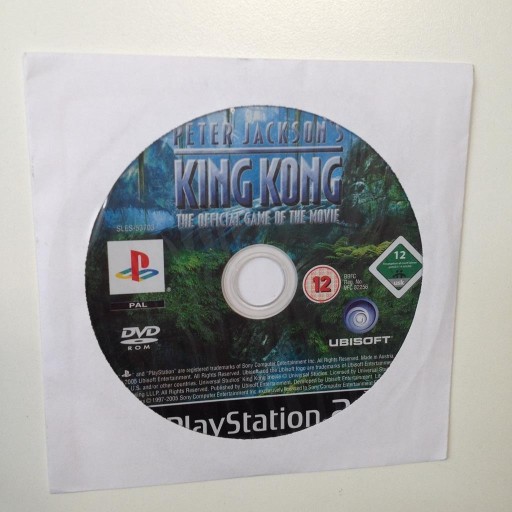 Zdjęcie oferty: Peter Jackson's King Kong PS2 używana