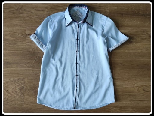 Zdjęcie oferty: Koszula męska rozmiar L błękitna