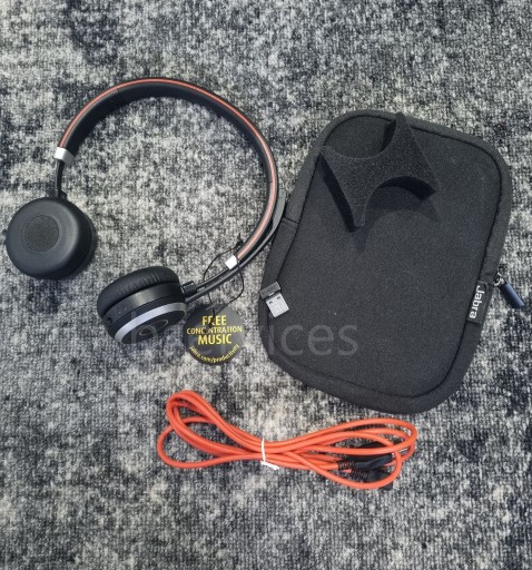 Zdjęcie oferty: Słuchawki bezprzewodowe Bluettoth Jabra Evolve 65 MS + Adapter USB