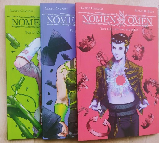 Zdjęcie oferty: Nomen Omen komiks 3 tomy całość
