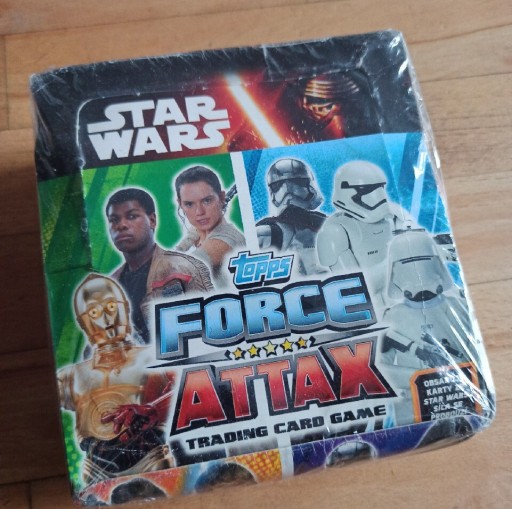 Zdjęcie oferty: Topps Star Wars Force Awakens Karty Box 50 paczek