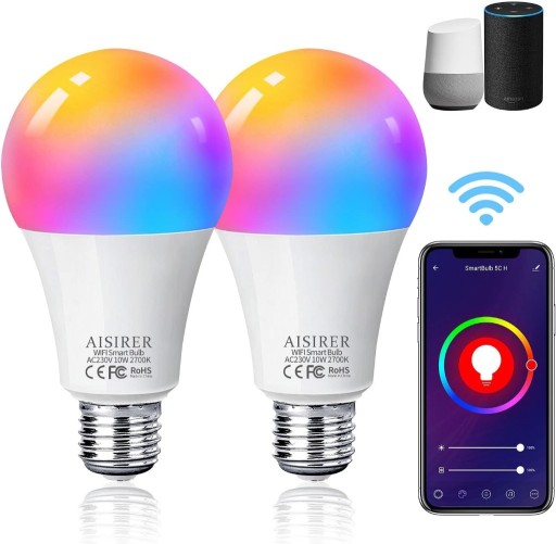 Zdjęcie oferty: Żarówki Alexa E27 Smart LED, 10 W, 1000 lm