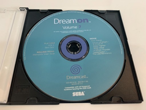 Zdjęcie oferty: Sega Dreamcast Dreamon Dream ON Volume 7