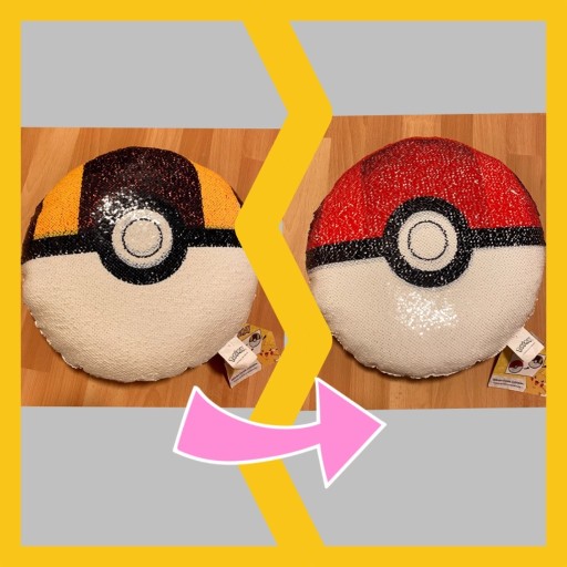 Zdjęcie oferty: Poduszka Pokemon Pokeball Zmieniająca Wzór 