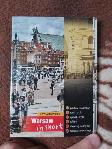 Zdjęcie oferty: Warsaw in short przewodnik