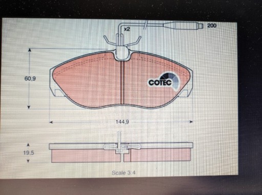 Zdjęcie oferty: Klocki hamulcowe przód Ducato Jumper Boxer 94-2002