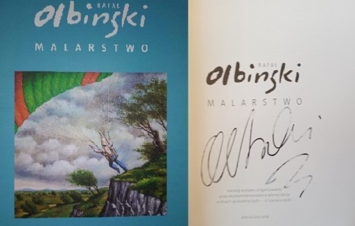 Zdjęcie oferty: Rafał Olbiński Malarstwo i Plakat Autograf