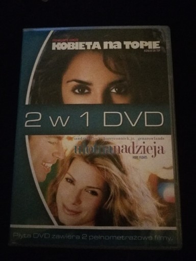 Zdjęcie oferty: Zestaw 2 filmów DVD Kobieta na topie i Ulotna.. 