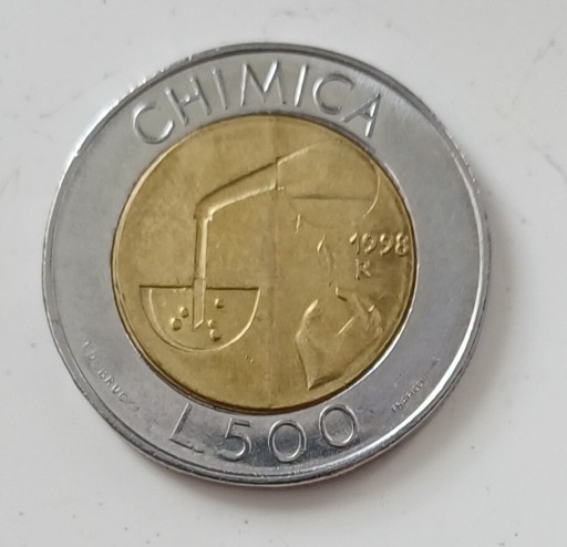 Zdjęcie oferty: San Marino - 500 lira - 1998r. 