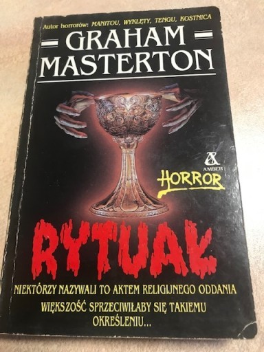 Zdjęcie oferty: GRAHAM MASTERTON RYTUAŁ