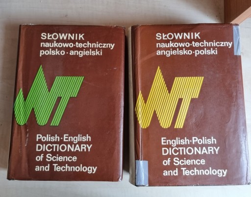 Zdjęcie oferty: Słownik techniczny polsko-angielsko-polski 1986