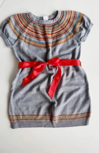 Zdjęcie oferty: Sukienka tunika sweterkowa do leginsów H&M 3-4lata