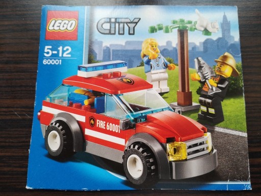 Zdjęcie oferty: LEGO City 60001 Samochód komendanta straży poż.