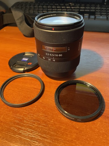 Zdjęcie oferty: SONY 3.5-4.5/16-80 ZEISS + FILTR POLARYZUJĄCY