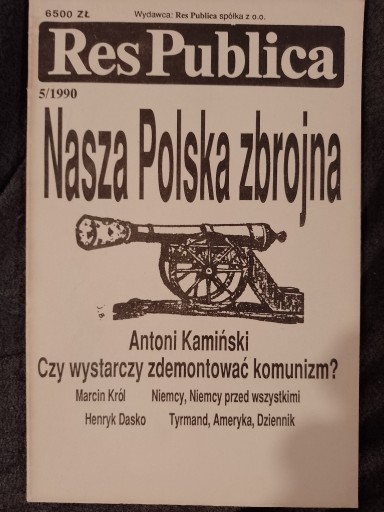 Zdjęcie oferty: RES PUBLICA 5/90 Ces. Austr. jako metafora Braudel