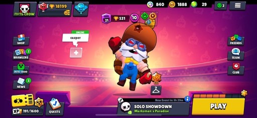 Zdjęcie oferty: KONTO BRAWL STARS | 18000 PUCHARÓW | 2X 11LVL