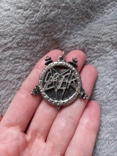 Zdjęcie oferty: Zawieszka Slayer sword pentagram biżuteria metal