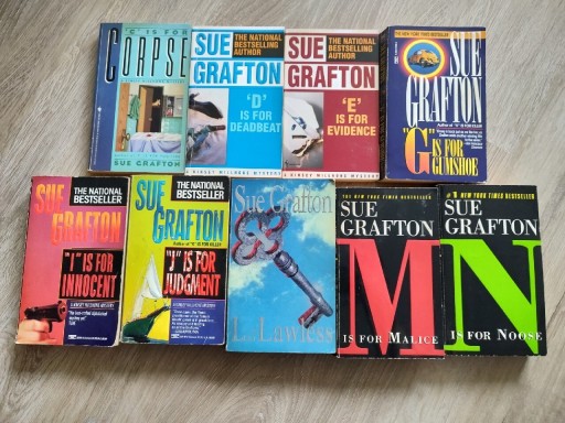 Zdjęcie oferty: Sue Grafton powieści po angielsku 