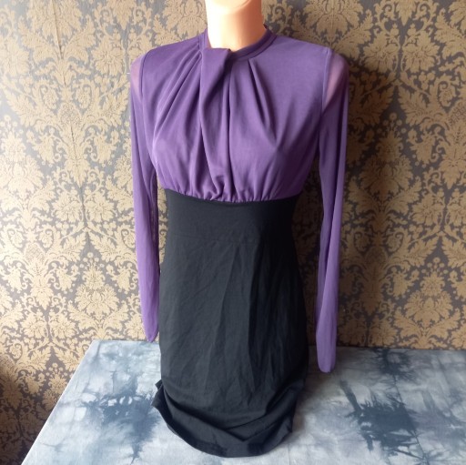 Zdjęcie oferty: fioletowa elegancka sukienka 36/38
