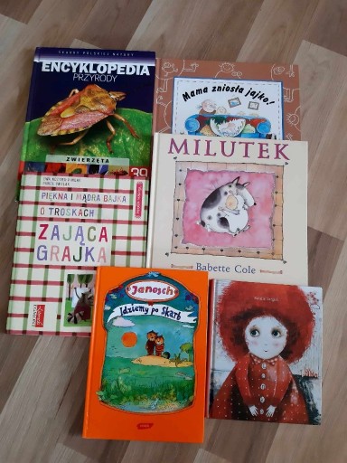 Zdjęcie oferty: Książki dla dzieci,Lenka,Mama zniosła jajko,.inne