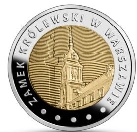 Zdjęcie oferty: Moneta 5 zł "Zamek Królewski w Warszawie"
