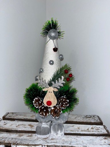 Zdjęcie oferty: Ozdoba świąteczna skrzat choinka 