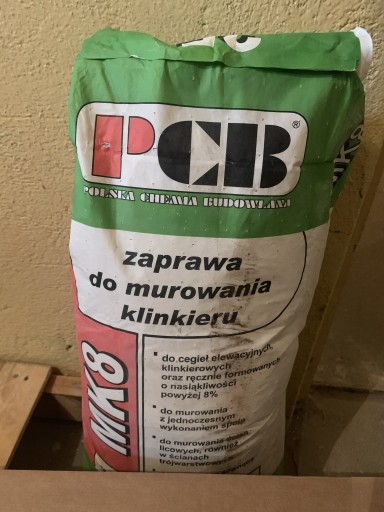 Zdjęcie oferty: Zaprawa do murowania klinkieru kolor stara biel