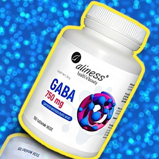 Zdjęcie oferty: Aliness GABA 750mg Kwas gamma-aminomasłowy 