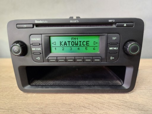 Zdjęcie oferty: Radio Skoda BLUES MP3 CD, AUX Fabia II Roomster