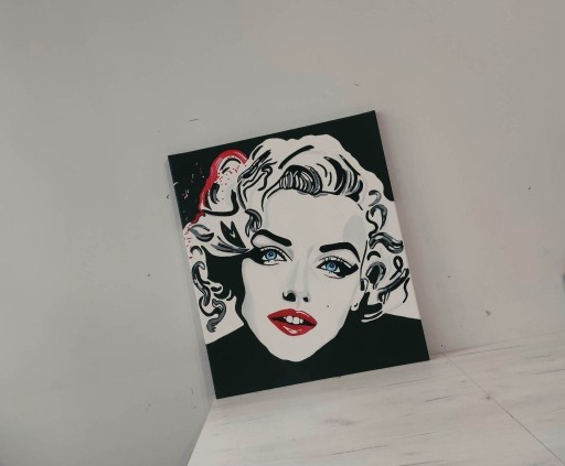 Zdjęcie oferty: Marilyn Monroe Akryl na płótnie 