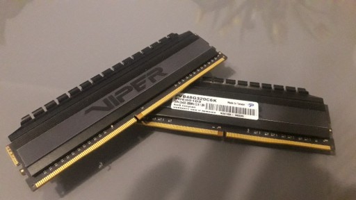 Zdjęcie oferty: Patriot Viper DDR4 Blackout Edition 2x4 GB 3200MHz