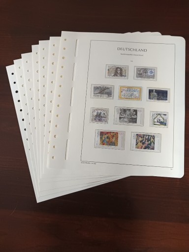 Zdjęcie oferty: RFN BUND Rocznik 1993 - kasowane karty Leuchtturm