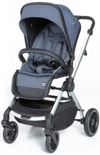 Zdjęcie oferty: Wózek dziecięcy Baby Design Smooth niebieski 2w1