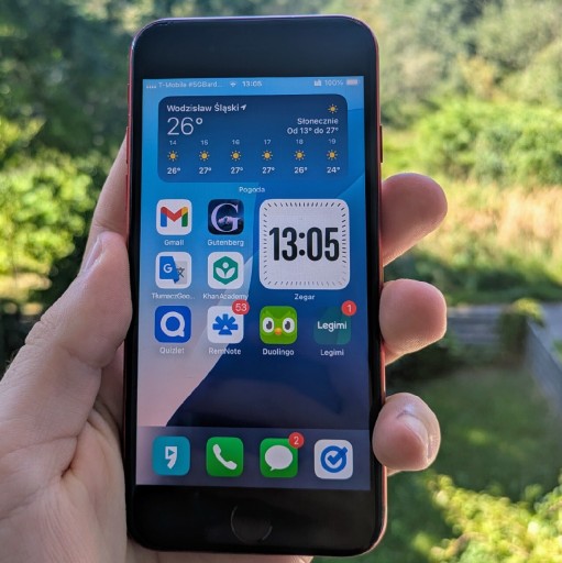 Zdjęcie oferty: iPhone SE 2022, 128GB, bateria 100% czerwony