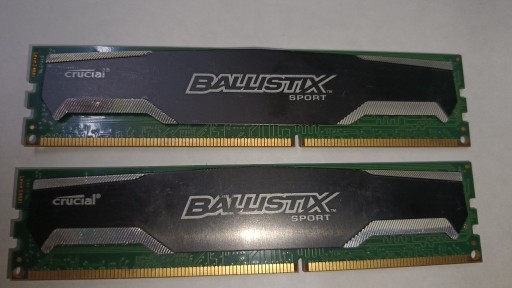 Zdjęcie oferty: Pamięć Crucial Ballistix 8GB (2x4GB) DDR3 1600MHz BLS4G3D1609DS1S00.M16FKR