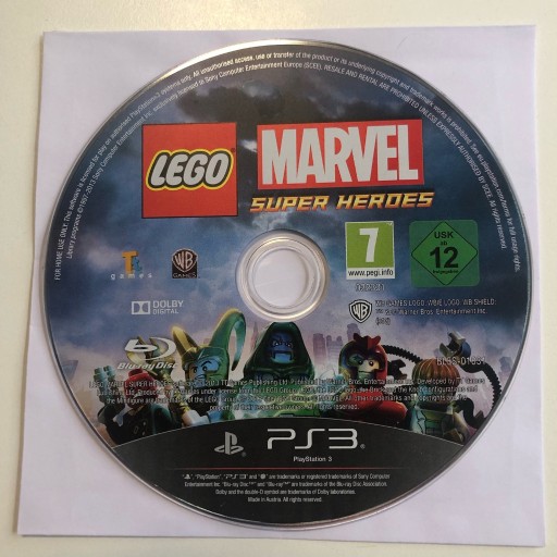 Zdjęcie oferty: Lego Marvel Super Heroes PS3 po polsku