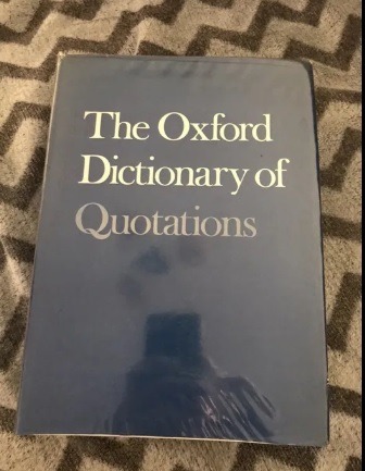 Zdjęcie oferty: The Oxford Dictionary of Quotations