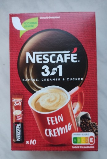 Zdjęcie oferty: Kawa w Saszetkach Nescafe Classic 3w1 10 x 16,5g